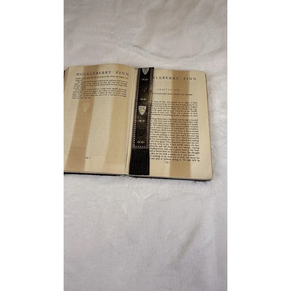 Vintage Adventures of Huckleberry Finn Mark Twain Hardcover 1923 Illustrated